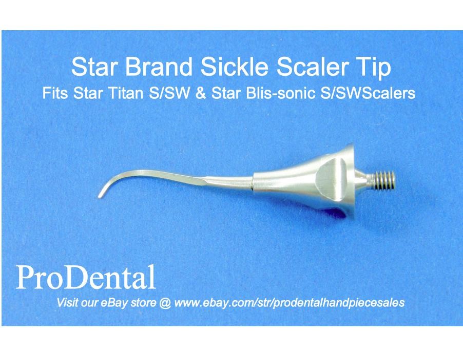 Star Titan Brand Sickle Dental Handpiece Scaler Tip – ProDental