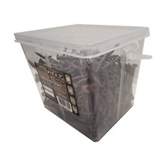 #10 x 3″ Deck Screws | Square Drive | Bugle Head | Brown Ruspert | 250pcs