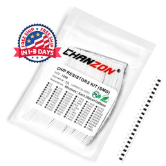 Kit de 1200 resistencias SMD 1206 de 0 a 10 MΩ y 60 valores 1/4W 0.25W ±1%