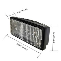 LED Headlight For John Deere Tractor lights replace R161288 RE306510 RE37450