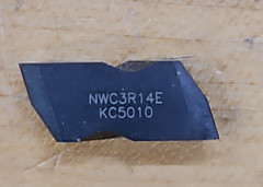 Kennametal NWC3R14E KC5010 Top Notch 14 TPI Carbide Threading Insert QTY 4