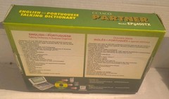 Ectaco Partner Portuguese Talking Dictionary w/CD Epg400TX TESTED FREE SHIPPING