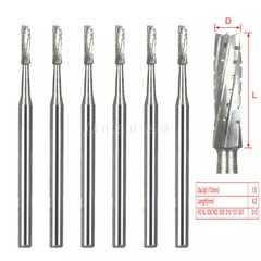 Dental 557 FGOS Surgical Carbide Burs FG-557XL Length 25mm /FG557 19mm