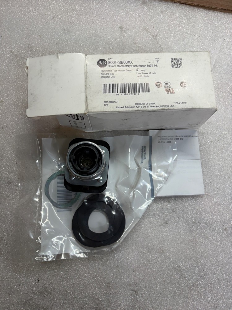Allen Bradley 800T-SB00XX Illuminated Type without Guard No Lamp No Lens Cap