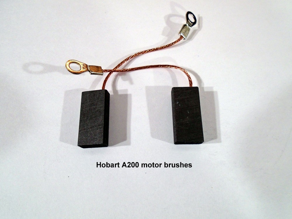 Hobart A200 Mixer Motor brushes, One Pair . A200 20qt brush style motors