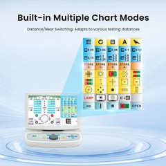 Optical Digital Automatic Phoropter CE Approved Auto Refractometer