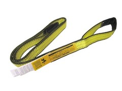2″ x 3′ Poly Lifting Tow Strap Web Sling Eye & Eye 2-ply 12,800 lbs Rating