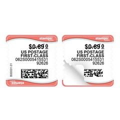 Stamps.com Original NetStamps Sheets 50 Pack | 1,250 Printable Postage Labels