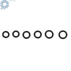 1020-Piece Nitrile Rubber O-Ring Assortment, 20 Sizes Resists Oil and Heat