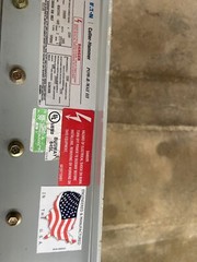 Cutler Hammer POW-R-WAY III, F, 3200 AMP, 480V, BUS DUCT BUSWAY MDA03041-A49