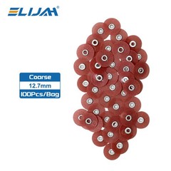 Dental Soflex Coarse Medium Superfine Composite Finishing Polishing Disc+mandrel