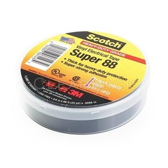 10 Rolls 3M Scotch Vinyl Electrical Tape Super-88, 3/4 in x 66 ft 22 yd