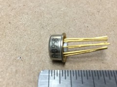 (1 PC) NATIONAL FM3958 TRANSISTOR NSN# 5961-00-139-3244 OLD GOLD