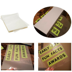 9″x11.5″ Letter Size Thermal Laminating Sheets Clear Laminator Pouches 3Mil 5Mil