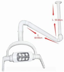 360° Ceiling-Mounted Dental Operating Sensor Shadowless Cold Lamp JH-06+6 LEDs