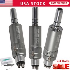 NSK Style Dental Slow Low Speed Handpiece Air Motor E-type 4 Holes Micromotor M4