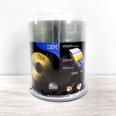 NEW IBM CD-R 700MB 80min 1-16x Blank Storage Media Discs CDs – 100 Pack SEALED