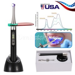 Dental LED Curing Light Cure Lamp Wireless Cordless Resin Woodpecker Style LA