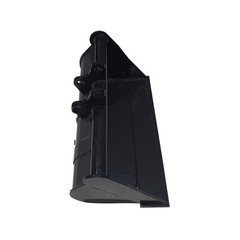 AGT 20in Excavator Plain Bucket Attachment Toothless for Mini Digger 0.8-1.8ton