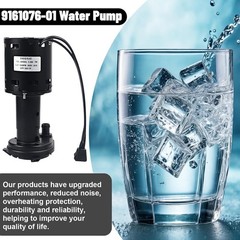 9161076-01 Water Pump Replacement 115V Ice Machine Pump Motor Compatible with