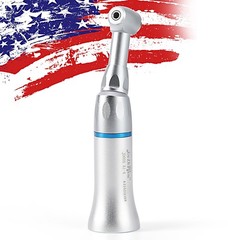 US Estilo Dental Botón Pulsador Contra Angulo Baja Velocidad Pieza de Mano