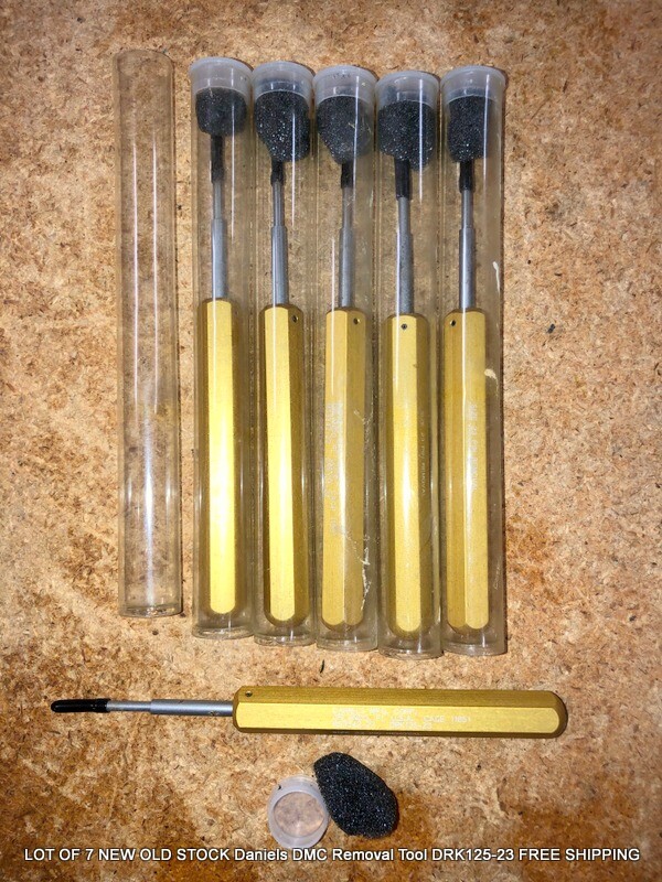 LOT OF 6 NEW OLD STOCK Daniels DMC Removal Tool DRK125-23 FREE SHIPPING
