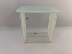 Chromatography Prep TLC Developing Chamber Tank Holds 2 Plates 10 cm or 20 cm