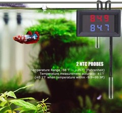 IS Digital Thermometer Car Auto Temperature Gauge Sensor DC 4-28V Fahrenheit