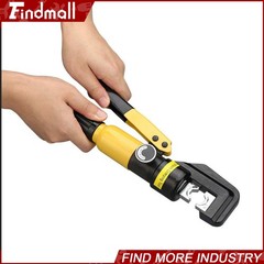 Findmall 10Ton Hydraulic Crimper Crimping Tool Wire Battery Cable Lug Terminal