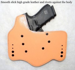 DTOM Ultimate Tuck IWB (Inside the Waistband) Hybrid Holster – RH, Black, fit…