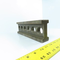 1972 J.G. Pieta 12″L x 4″ x 2″ W Steel Parallel / Riser Machinist Block Vintage