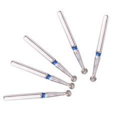 AZDENT Dental Two Layer Diamond Bur FG Ball Round BR-31 For High Speed Handpiece
