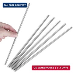 Pack of 5 304 Stainless Steel M6-1.0 Fully All Threaded Rod, Long Threaded Screw