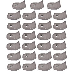 27Pcs F0010-3 Replacement Denis Cimaf Type 3 Teeth Silver Steel for DAH Series