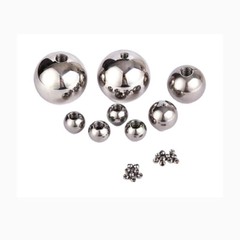 Ø2mm-60mm Stainless Steel Balls Bearing Drilling Ball With Through Hole 1mm-6mm