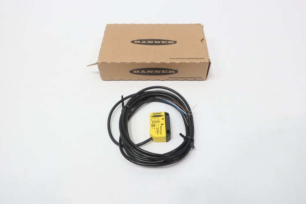 Banner Q23SN6LP Photoelectric Sensor 10-30v-dc