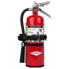 ✅🔥🧯ONE 5LB. AMEREX FIRE EXTINGUISHER HEAVY DUTY VEHICLE BRACKET