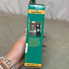 Extech Light Meter LT40 Green Black LED Lux Foot Candle Pocket Digital