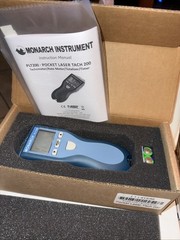 New Genuine Monarch Instrument 6125-010 PLT200 Pocket Laser Tachometer