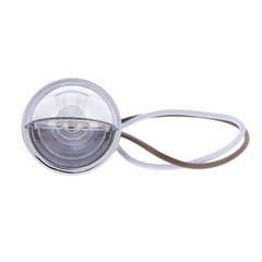 United Pacific 39995B 4 LED Rounded License Light, 1 ½” Diameter, Steel