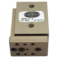 Destaco MPS-1-1 Precision Mini Power Slide, ø0.438in Bore, 0.5in Stroke, 15lbf