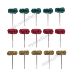 Fresh Dental Lab Fiber Wheel brush Polishing Polisher Prophy Brushes FG 2.35mm