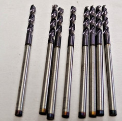Guhring 5/64″ Drill Bits 8 Pcs Firex Coated Jobber