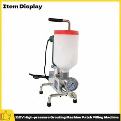 13500psi Grouting Machine Injection Pump Building Leak Stoppage Gun 110V
