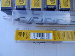 NEW 20 PC IRWIN 7-1/2″ SHIP AUGER DRILL BIT SET WOOD BORING 11/16″, 13/16″ NAIL