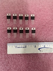 L7806CV 6V VOLTAGE REGULATOR 1.5A TO 220 ST MICRO (LOT OF 10)