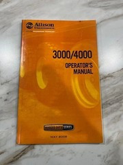 Allison Transmission 3000/4000 Operator’s Manual