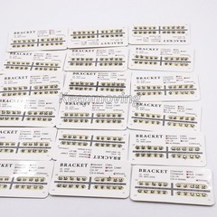 Dental Orthodontic Brackets Brace Mini Standard Roth MBT Edgewise .022/.018 Hook