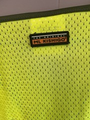 ML Kishigo Hi-Vis Yellow/Gray Reflective Mesh Safety Vest, Size L, V-WM2