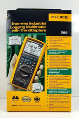 Fluke 289 True-rms Industrial Logging Multimeter with Brand New, Factory Sealed